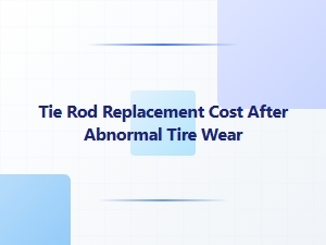 Diagnosing Tire Wear for Tie Rod Replacement